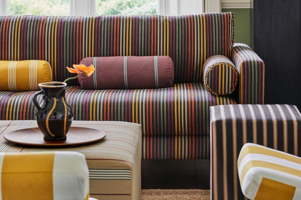 Ian Mankin - Sofa stripe